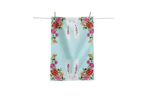 In Bloom Bunny Dishtowel