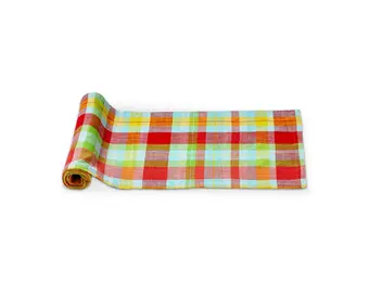 Fresh Pick Plaid Runner