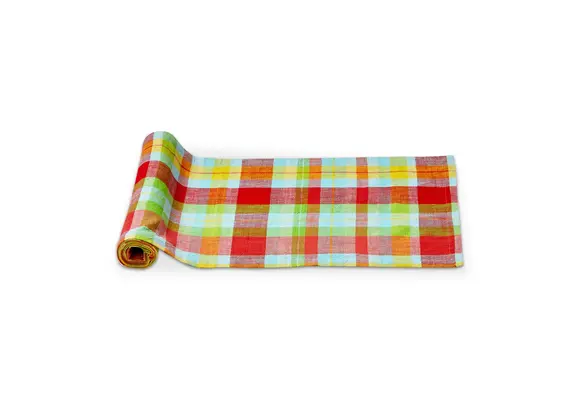 Fresh Pick Plaid Runner