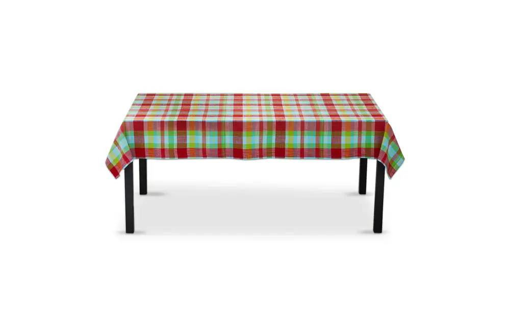 Fresh Pick Plaid Tablecloth
