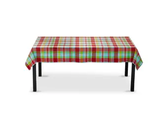 Fresh Pick Plaid Tablecloth