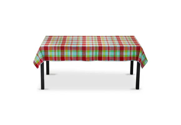 Fresh Pick Plaid Tablecloth