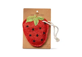 Strawberry Loofah Scrubber