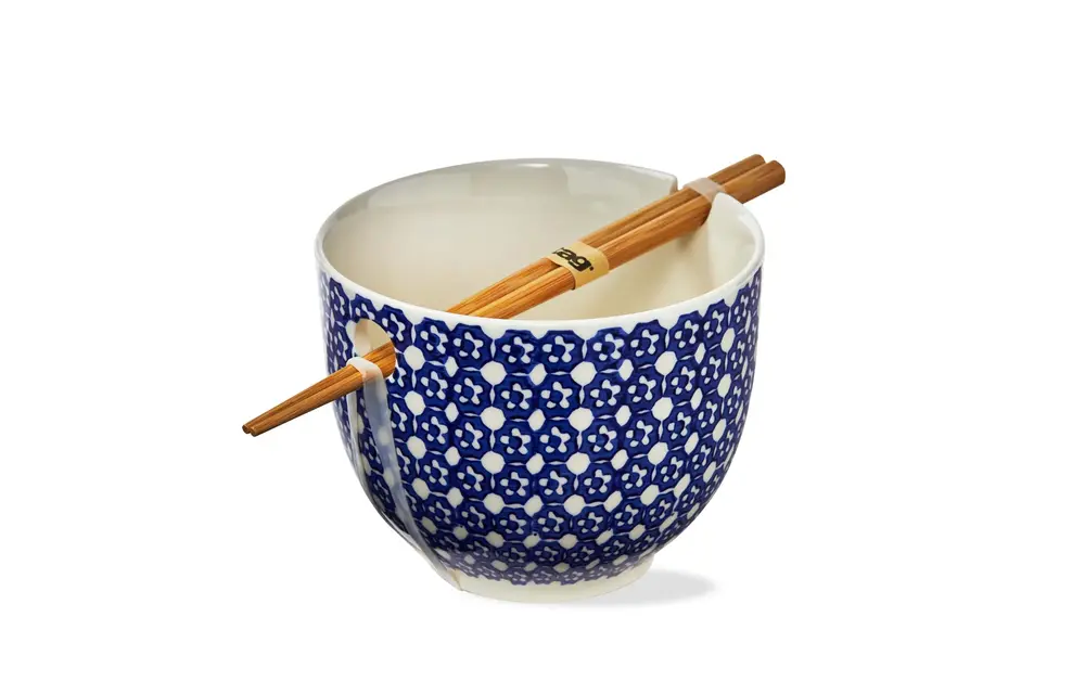 Lisbon Dot Noodle Bowl S/2
