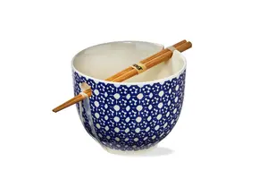 Lisbon Dot Noodle Bowl S/2
