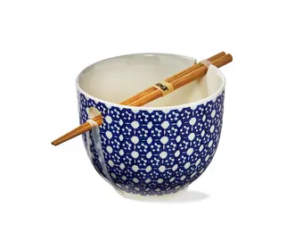 Lisbon Dot Noodle Bowl S/2