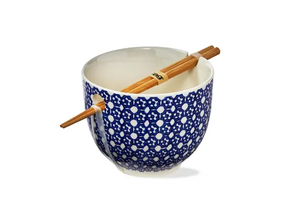 Lisbon Dot Noodle Bowl S/2