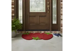 Coir Mat Non Slip - Strawberry