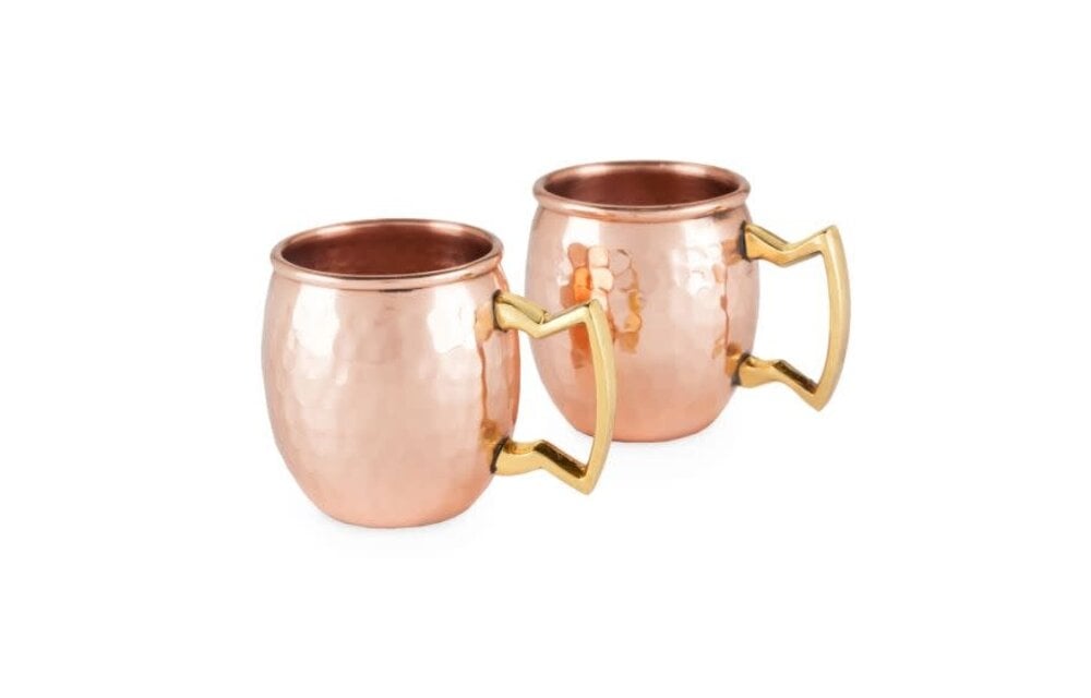 Moscow Mule Shot Mugs S/2 by Twine