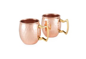 Moscow Mule Shot Mugs S/2 by Twine