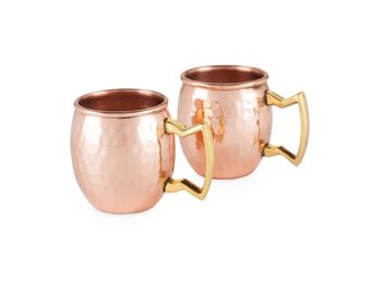 Moscow Mule Shot Mugs S/2 by Twine
