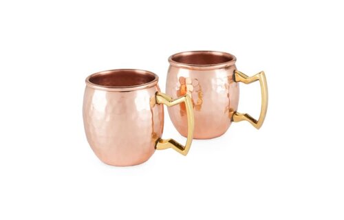 Moscow Mule Shot Mugs S/2 by Twine