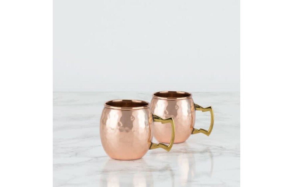 Moscow Mule Shot Mugs S/2 by Twine