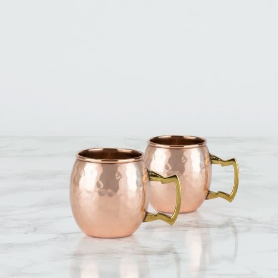 Moscow Mule Shot Mugs S/2 by Twine