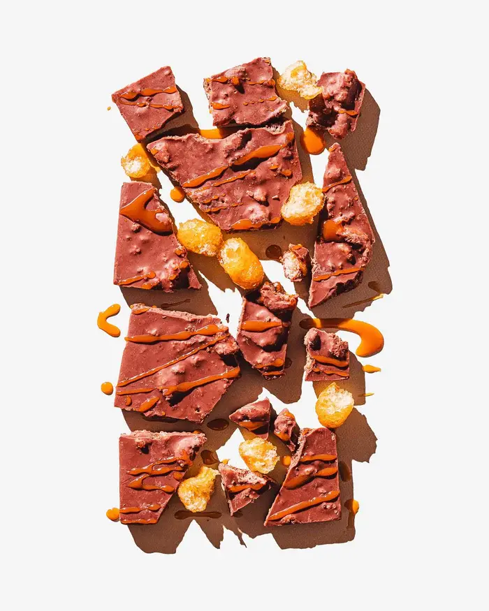 The "Caramel Crunch" Bar (Milk Chocolate + Caramel Crunch)