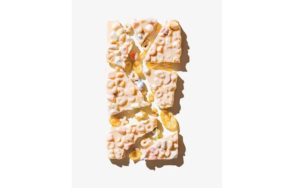 The "Cereal Bowl" Bar (White Chocolate, Cereal + Marshmallows)