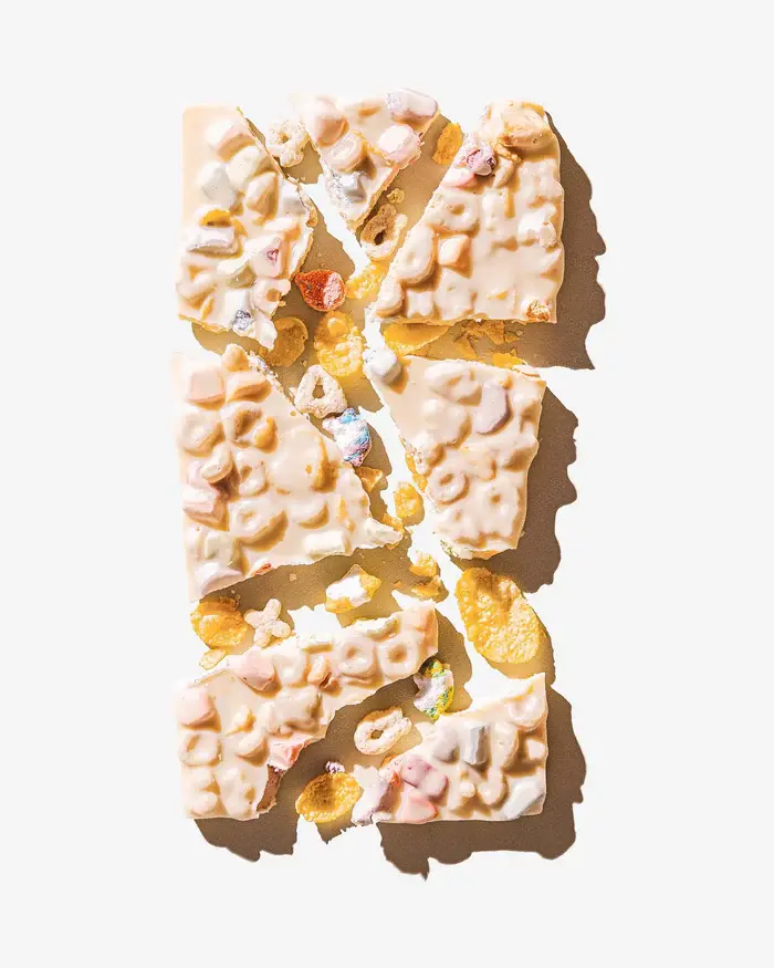 The "Cereal Bowl" Bar (White Chocolate, Cereal + Marshmallows)