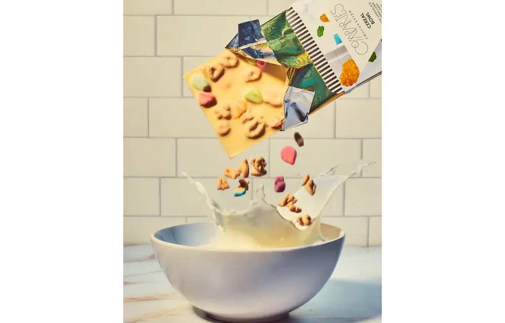 The "Cereal Bowl" Bar (White Chocolate, Cereal + Marshmallows)