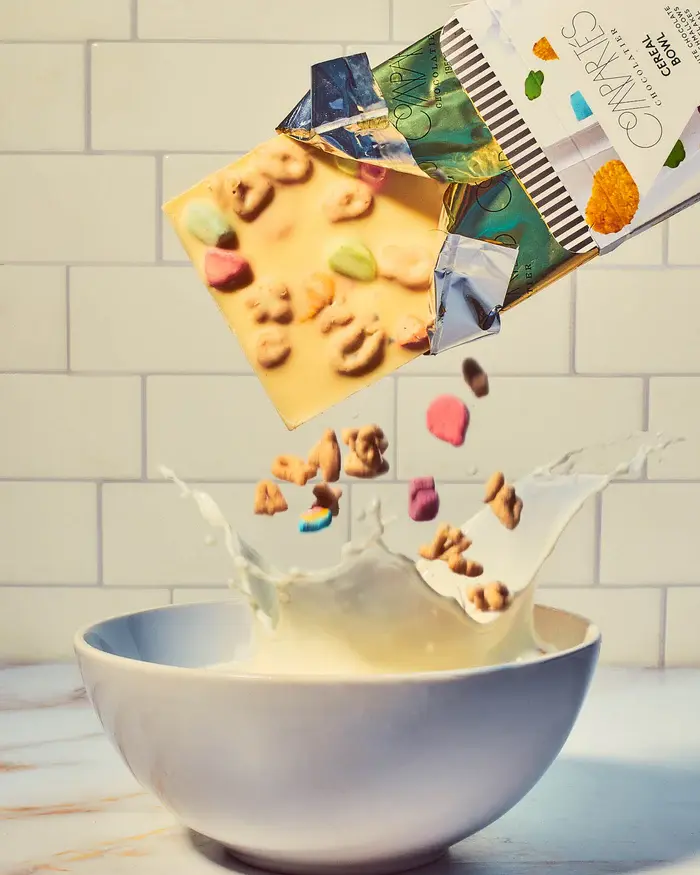 The "Cereal Bowl" Bar (White Chocolate, Cereal + Marshmallows)