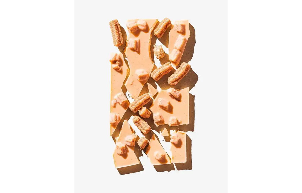 The "Churros + Horchata" Bar (White Chocolate, Churros + Horchata)