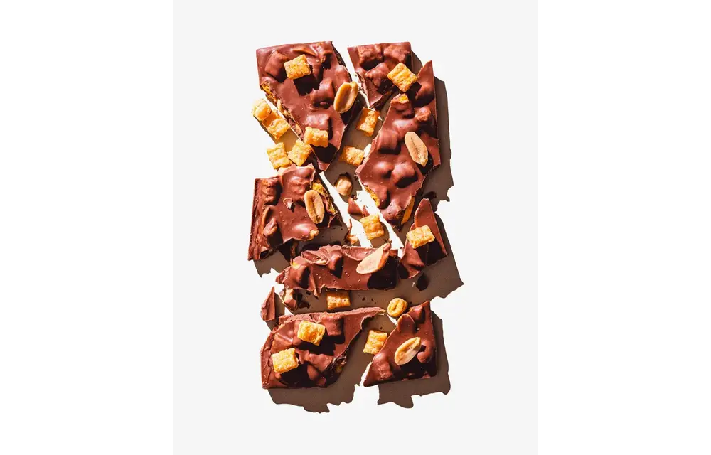 The "Cowboy Crunch" Bar (Milk Chocolate , Salted Peanuts, Cereal Crunch + Caramel)