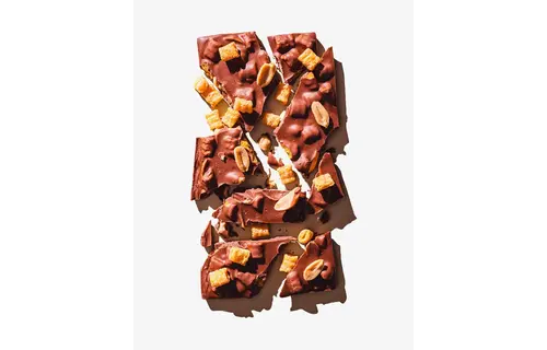 The "Cowboy Crunch" Bar (Milk Chocolate , Salted Peanuts, Cereal Crunch + Caramel)