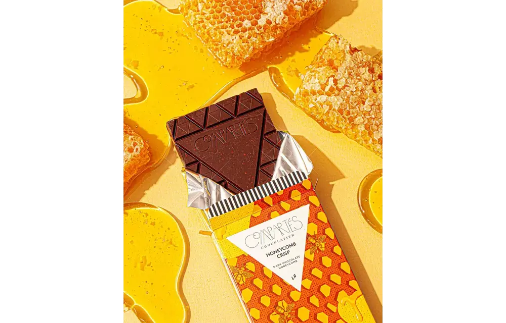 The "Honeycomb Crisp" Bar (Dark Chocolate  + Honeycomb)