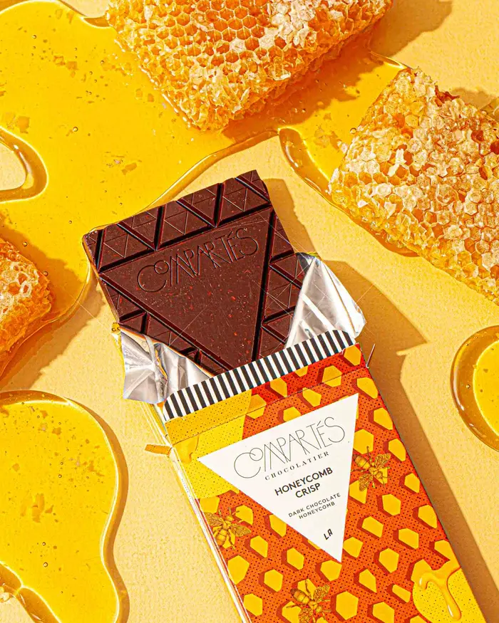 The "Honeycomb Crisp" Bar (Dark Chocolate  + Honeycomb)