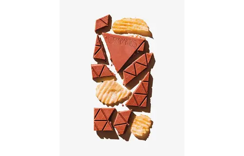 The "Potato Chip Crisp" Bar (Milk Chocolate + Salted Potato Chips)