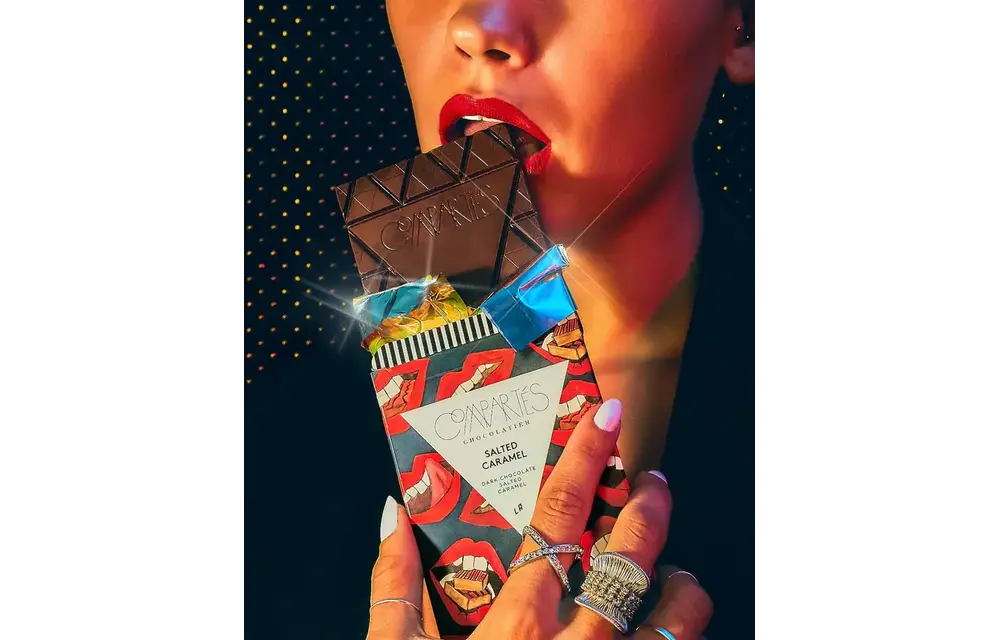 The "Salted Caramel" Bar (Dark Chocolate, Salted Caramel)