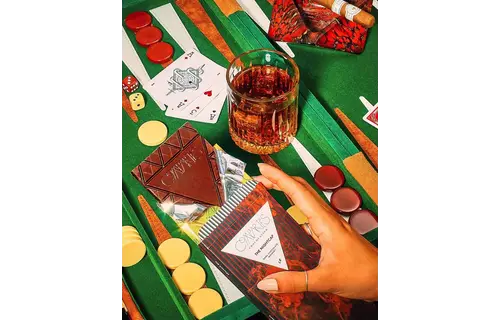 The "The Nightcap" Bar (Dark Chocolate + Whisky)