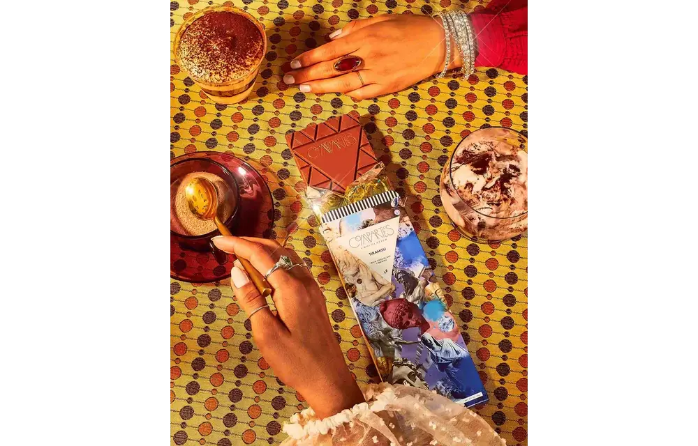 The "Tiramisu" Bar (Milk Chocolate + Tiramisu)