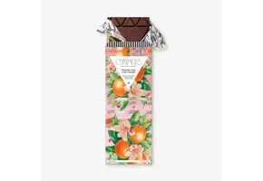 The "Orange Peel Pink Pepper" Bar (Dark Chocolate, Orange Peel, Pink Pepper)