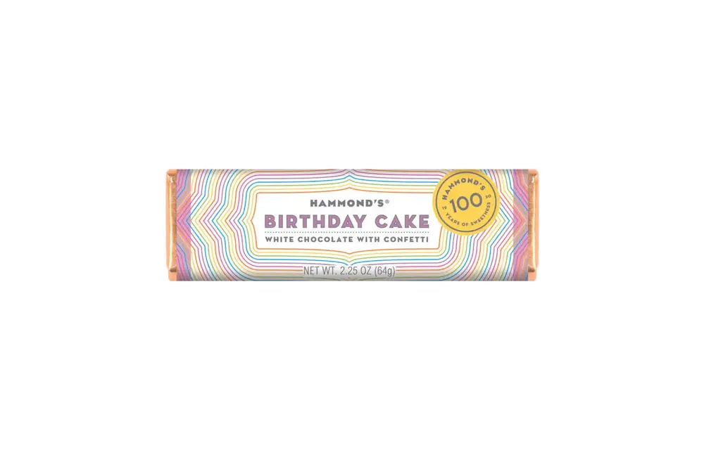 Birthday Cake White Chocolate Bar