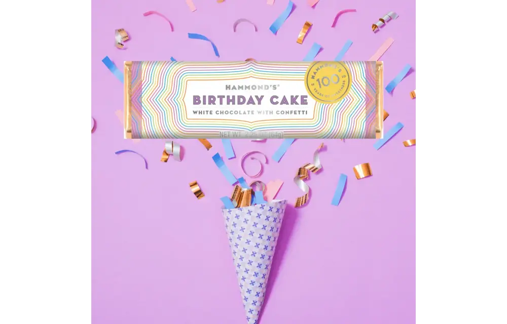 Birthday Cake White Chocolate Bar