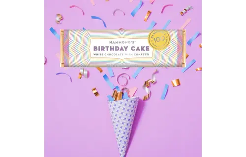 Birthday Cake White Chocolate Bar