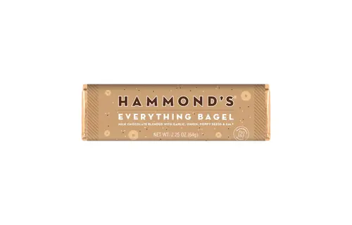 Everything Bagel Milk Chocolate Bar