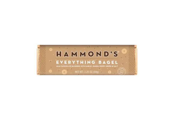 Everything Bagel Milk Chocolate Bar