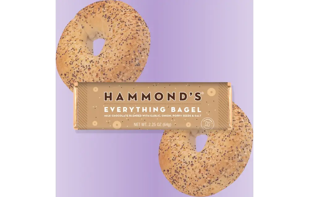 Everything Bagel Milk Chocolate Bar