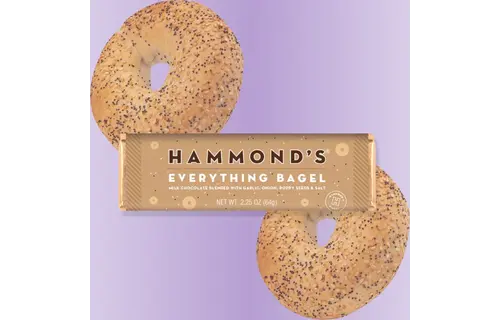 Everything Bagel Milk Chocolate Bar