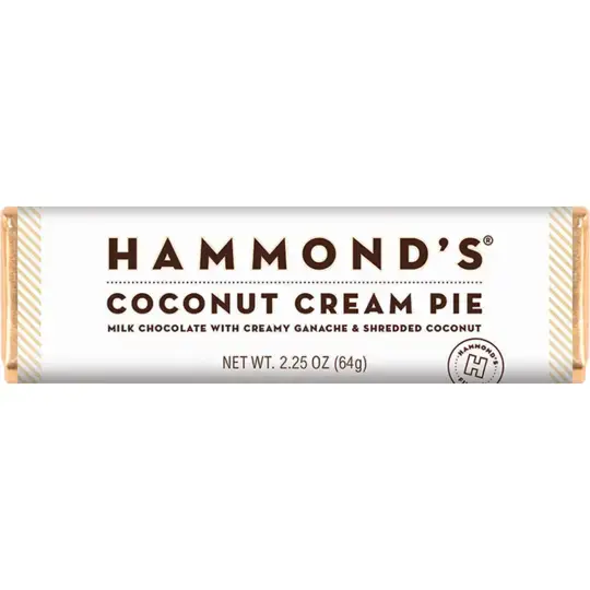 Candy Bar - Milk Chocolate - Coconut Cream Pie - 2.25 oz