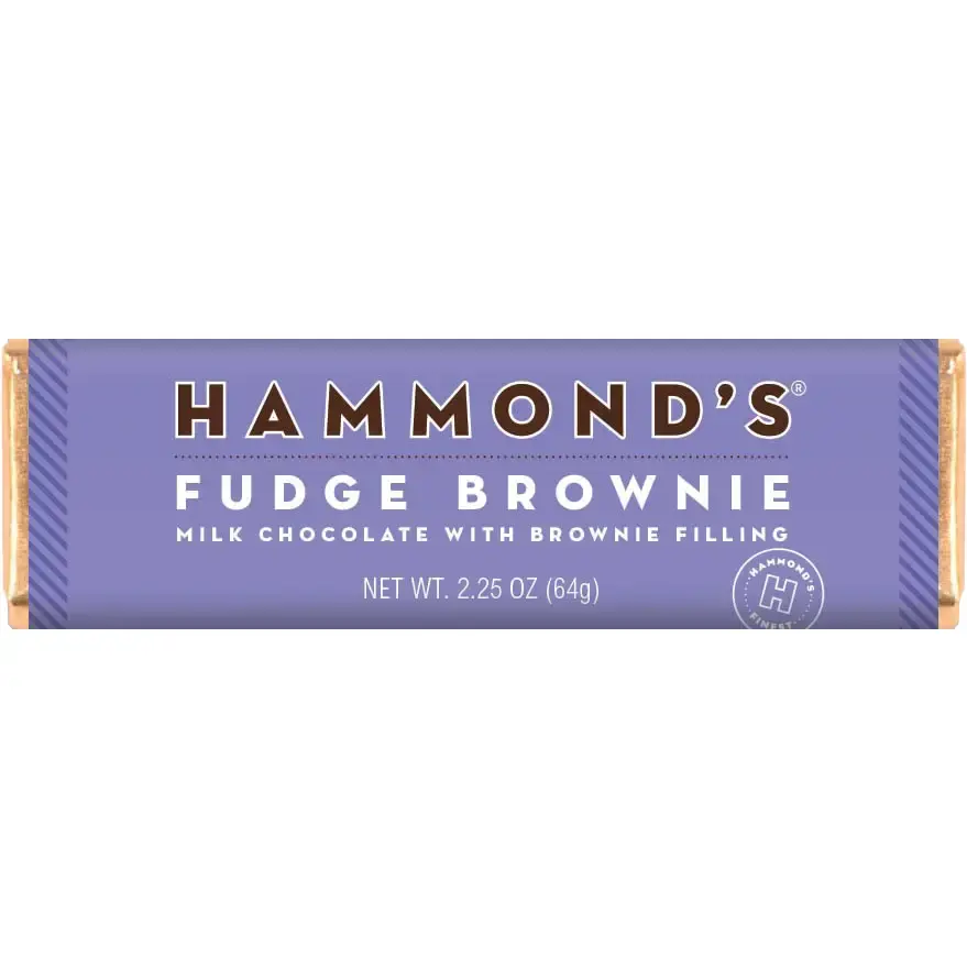 Fudge Brownie Ganache Milk Chocolate Bar