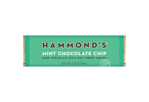 Mint Chocolate Chip Dark Chocolate Bar