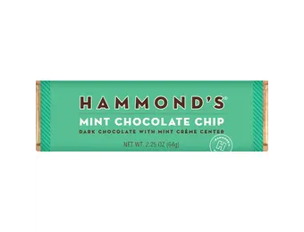 Mint Chocolate Chip Dark Chocolate Bar