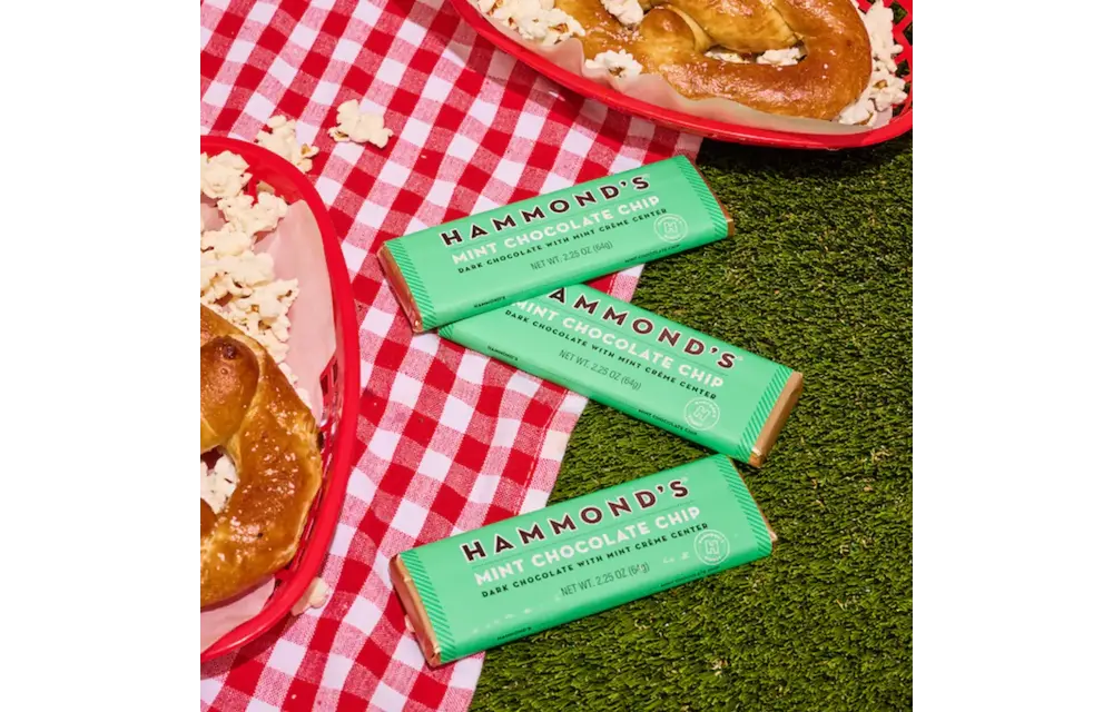 Mint Chocolate Chip Dark Chocolate Bar