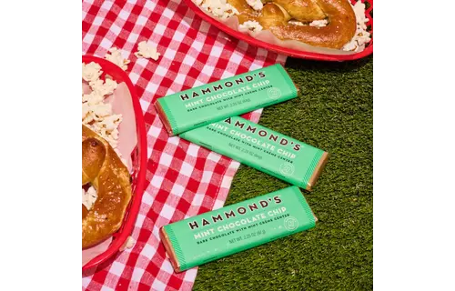 Mint Chocolate Chip Dark Chocolate Bar