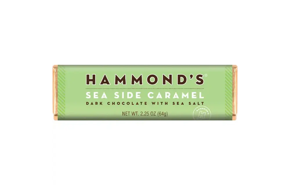Natural Sea Side Caramel Dark Chocolate Bar