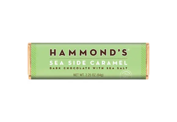 Candy Bar - Dark Chocolate - Natural Seaside Caramel - 2.25 oz