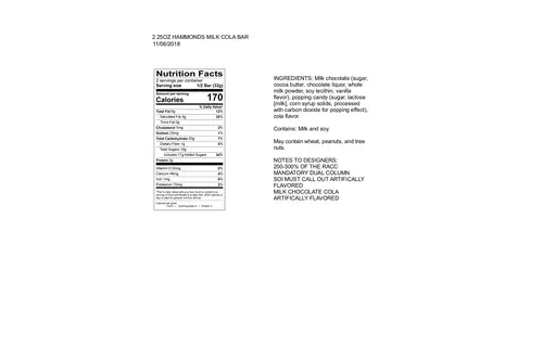 Sodapop! Milk Chocolate Chocolate Bar