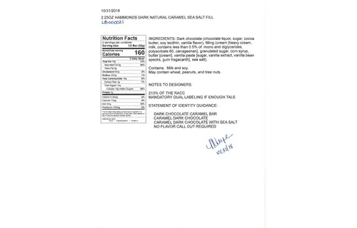 Natural Sea Side Caramel Dark Chocolate Bar